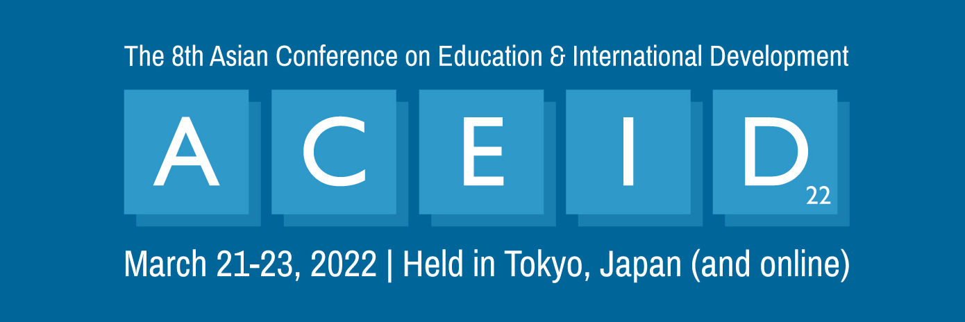 The 8th Asian Conference on Education & International Development (ACEID2022) Logo